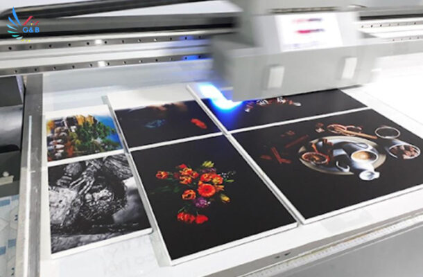In UV Phẳng Là Gì? Ứng Dụng, Vật Liệu & Dịch Vụ In UV Phẳng in uv phang 1